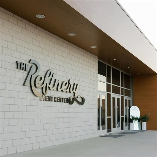 🥂 Cheers to Mr. & Mrs. Fugitt! 🤩 Our very first wedding at The Refinery Event Center—what a stunning day! 📸 Captured perfectly by mathildalouisephotography 📞 Call today to book your next event with us! ▪️(620) 937-8765 ▪️sales@refinerygc.com ▪️https://refinerygc.com | The Refinery