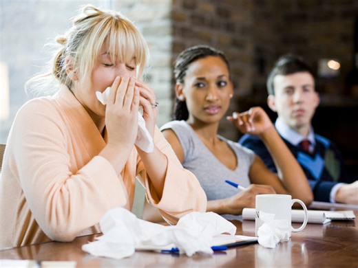 Dear Abby: In-person co-worker wants you to know it’s not heroic to show up to the office sick