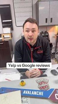 Yelp vs Google reviews #yelp #google #review