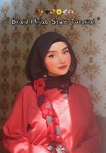 Easy Braid Hijab Style Tutorial