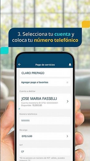 ¡Haz tus recargas Claro desde Bi en Línea!