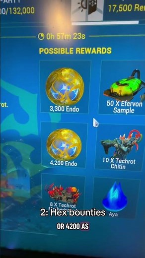 3 ways to farm Endo in Warframe!