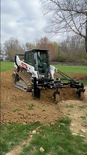 Bobcat power rake