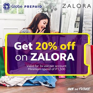With school, work, and get togethers, you have to make sure you wear the right ‘fit to give you that confidence boost! 😉 For new clothes to style up your wardrobe, head to ZALORA and use the promo code GPRE55 to get 20% off your order with a min. spend of ₱1,500. Check out now to enjoy this #GoDEALS offer! 😍 | Globe Telecom