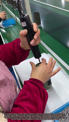 Application of Controlled Torque in Industrial Screw Fastening