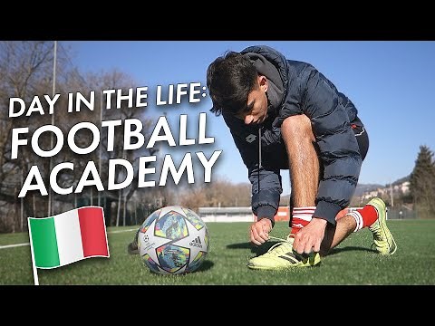 A Day in the Life of an Italian Football/ Soccer Academy Player