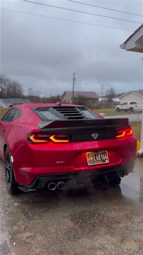 CAMARO SS Rear window LOUVER 👌🏼 #camaro #carros #tail