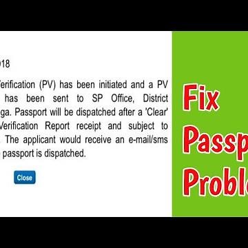 Passport Police Verification has been initiated and a request has been sent will dispatched meaning