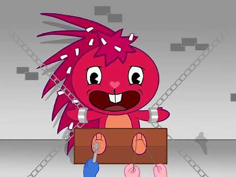 happy tree freunds ~~~flaky's tickle