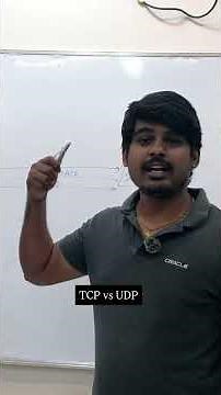 TCP vs UDP Explained in 3 Minutes 🚀 | 3-Way Handshake + Real-World Examples | Networking Basics
