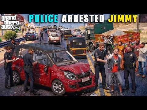 POLICE ARRESTED JIMMY ? | GTA V GAMEPLAY | GTA 5 | GTA V GAMEPLAY | GTA 5
