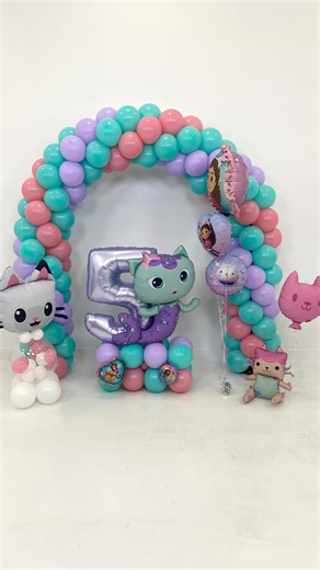 Whose ready for the Gabby’s Dollhouse movie release!? 🏡🐱🎀 We’re loving the new PartyDeco foil balloons! 🎈 | Balloon Market