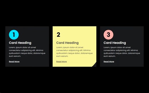 【CSS精美设计 动态信息卡片组件】顶级视觉 纯CSS+JS打造酷炫样式 提高网页整体逼格 CSS HTML JS前端学