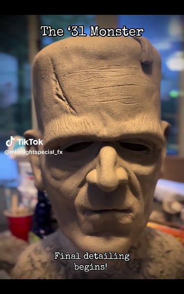 The Monster Comes to Life: Halloween Mask Creation