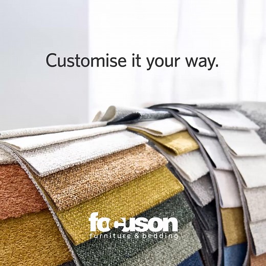 Introducing the Sofa Collective - our top-selling lounges, now customisable in endless fabrics & colours. Customise your sofa in-store today or shop in stock items online today. | Focus On Furniture | Facebook