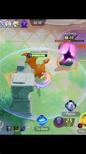 🔥 Charizard’s Ultimate Power UNLEASHED! 😱⚡ #shorts #pokemonunite