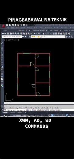 Engr.Eric.REE.RMP.CPM (@engr.eric.ree.rmp.cpm) - One Minute Floor Plan Tutorial Using YQArch Plugin