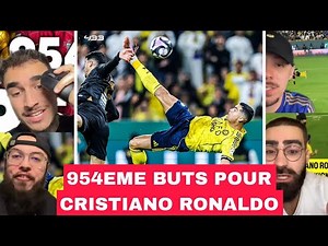 🚨 Cristiano Ronaldo 🇵🇹 40 ans marque un BUT SURREALISTE 😱 Le 954e but sur une bicyclette de fou ⚽️✅️