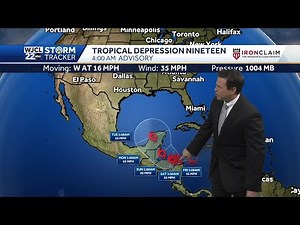 Tracking Tropical Depression #19