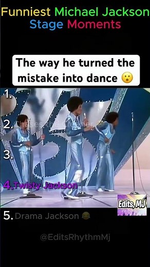 Michael Jackson’s Funniest Stage Fails 😂 #michaeljackson #funny