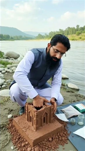 Mitti se bana Ghanta Ghar Ise kehte hain dehati hunaar. 🇵🇰