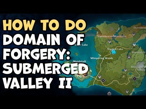 How to Complete "Cecilia Garden" - Domain of Forgery: Submerged Valley II(2) Genshin Impact