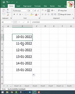 Excel စာရင်းဇယားတွေမှာ အသုံးဝင်တဲ့ Date ရက်စွဲတွေကို Auto Fills အသုံးပြုနည်း | COL - Computer Online Learning