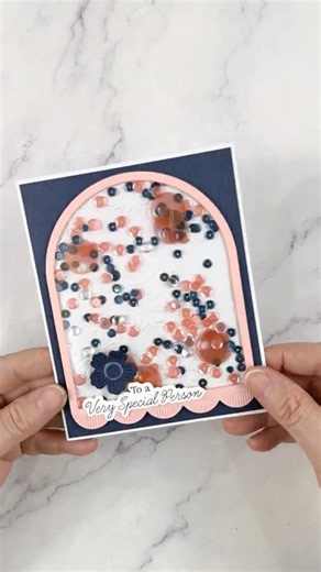 How to make a Quick & Easy Shaker Card | Perfect Gift Idea