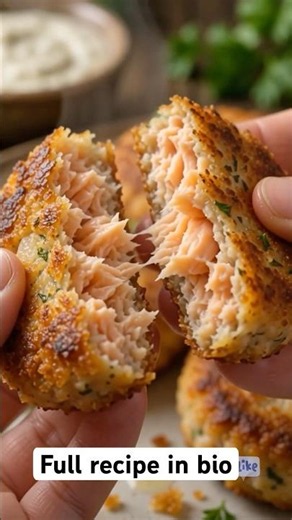 Nobody Believes These Salmon Patties Are This Easy Crispy & Delicious #cooking