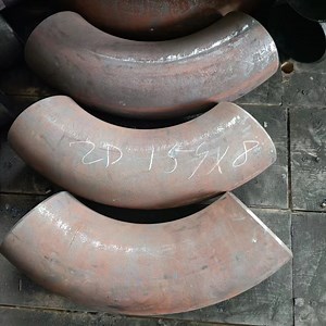 [Hot Item] Long Radius Elbow 45 Degree Butt Welded Sand Blasting Elbow Ss