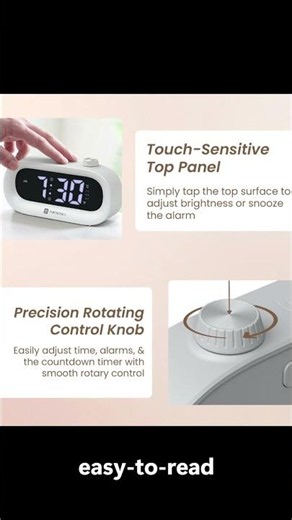 Best Digital Alarm Clock for Bedroom? | Portronics Glowtime LED Clock