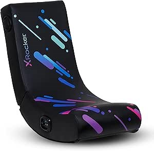 Office Chair Mat for Hardwood Floor, 50"x60" Large Black PVC Computer Desk Chair Mat with Unique Pattern for Gaming, Anti-Slip Floor Protector for Home Office, Rolling Chair