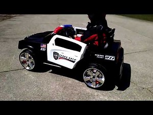 RC powerwheels steering update w/Wheelie action!!