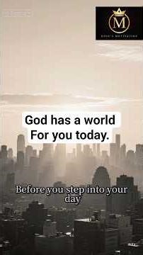 Powerful Wednesday morning prayer. #morningprayer