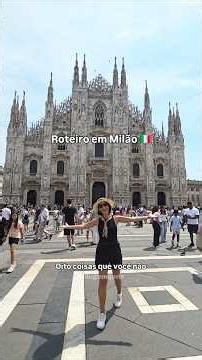 🇮🇹 Milan Itinerary: Save this post, these are must-visit spots! #milan #italy