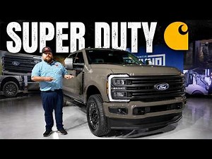 The ULTIMATE Work Truck? 2027 Ford Super Duty Carhartt First Look!