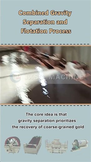 Combined Gravity Separation and Flotation Process
