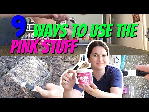 9 WAYS TO USE THE PINK STUFF :: PINK STUFF CLEANING HACKS ( TIKTOK ) | MIRACLE CLEANING PASTE