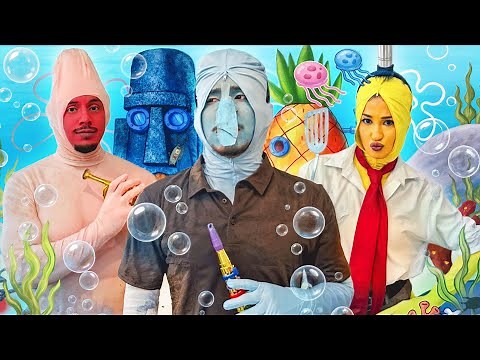 MAKING A KRABBY PATTY w/ BNS..