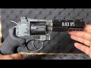 BLACK OPS .357 co2 BB & Pellet 🎃Revolver / Review / Unboxing / Chronograph / Tigger /Accuracy/Test