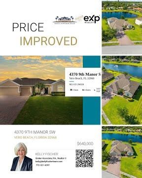 🔥 PRICE IMPROVEMENT in Vero Beach! 🏡 - 4370 9th Manor SW