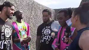57K views · 342 reactions | EXCLUSIVE: Jimmy & Jey Uso and The New Day are all about RESPECT now, and they were spreading it all around at WWE Tribute to the Troops! | WWE Tribute to the Troops | Facebook