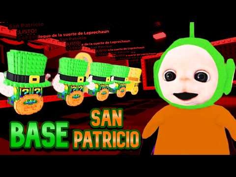 ABRIENDO BASE LLENA DE LUCKY BLOCKS SAN PATRICIO! - (Roba un brainrot)