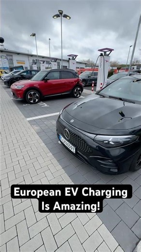 Ionity Makes EV Charging Easy! #ev #evcharging #electricvehicle #cars #europe