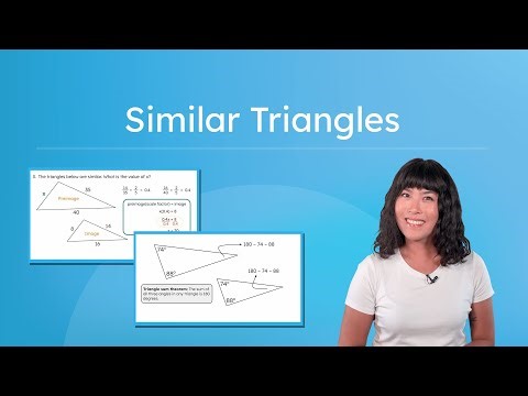 Similar Triangles – Triangle Similarity With Missing Information