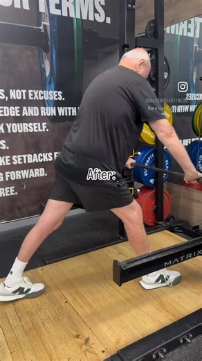 Through this exercise and a other complementary movements, this client can now perform split squats with ease!! Even more importantly, they’ve overcome their fear of falling and now move confidently getting up and down from the floor without hesitation! It’s a great example of how a well-structured program can create real improvements not just in the gym, but in everyday life ⚡️💪🏼 | Maxxbirchfitness