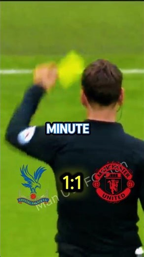 MANCHESTER UNITED VS palace epic FA CUP final at Wembley #shorts