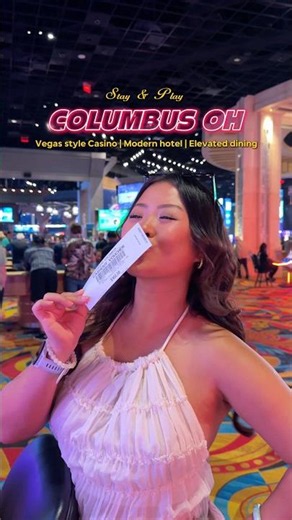 📍Hollywood Casino Columbus & Hotel | where to stay + play 🃏🥂✨ #614 #columbusohio