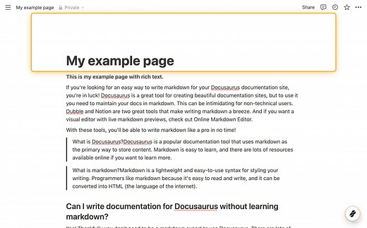 How to export Notion pages to Markdown