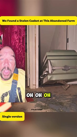 We Found a Stolen Casket at This Abandoned Farm - Single Version #paranormal #haunted #midnights #creepy #exploration